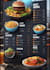 create professional fast food menu card and digital design