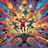 make comic book page, webtoon in manga style, cover art