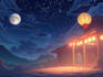 draw anime background art illustration
