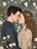 draw a beautiful couple portrait