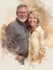 draw couple portrait illustration from photo