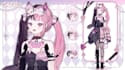 design anime chibi vtuber model with full live2d vtuber rigging for streaming