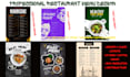 professional restaurant menu design, food menu card or digital menu