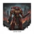 paint custom warhammer space marine portrait art