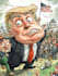 draw high quality political cartoon
