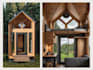 design a unique tiny house with 3d render and architectural plans