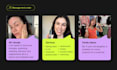 create middle aged female ugc spokesperson videos