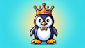 make your royal penguin mascot logo in one day