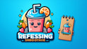 design refreshing smoothie mascot logo with my own creative thinking