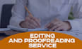 do english proofreading and editing