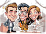 draw artistic cartoon caricatures