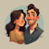 do your couple portrait art