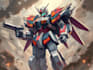 make your high quality mecha illustration for your
