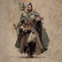 make a unique fantasy character concept art
