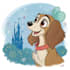 create disney pet portrait illustration
