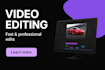 edit a short or long form video