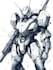 do anime style mecha robot illustrations