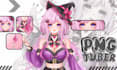 create custom pngtuber model avatar chibi vtuber model character with expression