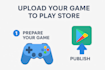 upload your game on google play store professionally
