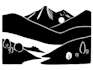 draw simple black and white illustration