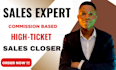 be your commission base sale closer and representative b2b lead