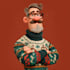 draw christmas cartoon caricature