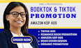 do romance book promotion using tiktok book promotion and amazon KDP ads
