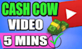 make a professional cash cow youtube, cash cow channel, cash cow video
