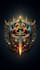 make a medieval, fantasy, rpg gaming logo