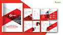 design a modern book design and company profiles
