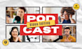 professionally edit and mix podcast audio and video editing