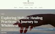 design squarespace alternative medicine website holistic website therapy website