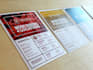 design a single page document