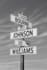 create custom name street sign for wedding birthday valentines