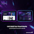 professional presentation and pitch desk