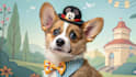 design a unique disney pet portrait