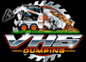 design modern dump trucking logo