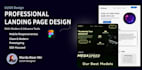 design high converting saas website or landing page design