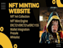 create solana smart contracts and nft minting site using rust