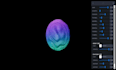 devlope web animation with webgl, three js and fiber js,  typescript, python