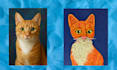 do a custom handmade clay pet portrait