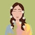 design a unique 2d flat illustration