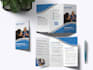 professional trifold brochure design for your business
