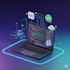 develop complete web app with frontend backend and database