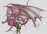 draw the anime monster style