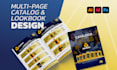 design a professional brochure catalog or flyer