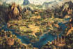 do a fantasy dnd map