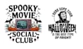 design custom move killer at halloween party logo