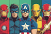 do comic book illustration, marvel comic superhero