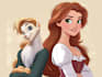 paint your portrait in disney style